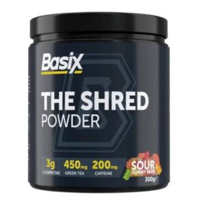 Basix Shred Fat Burner, Sour Gummy Bear 300g