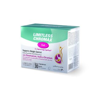 Limitless Naturals Chromax Cut Sachets, Dietary Supplement for Weight Loss, Pack of 30's