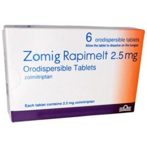 Zomig Rapimelt Tablets (2.5mg & 5mg)