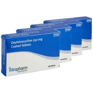 Oxytetracycline 250mg Tablets For Acne & Rosacea Treatment