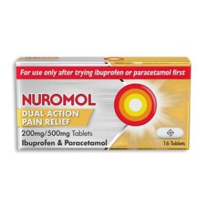 Nuromol Dual Action Pain Relief Tablets