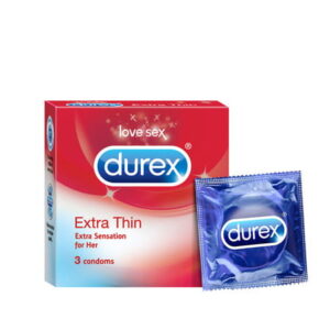 Durex Condoms Extra Thin- 3s