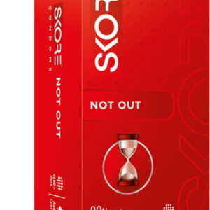 Skore Not Out Dotted Box Of 20 Condoms